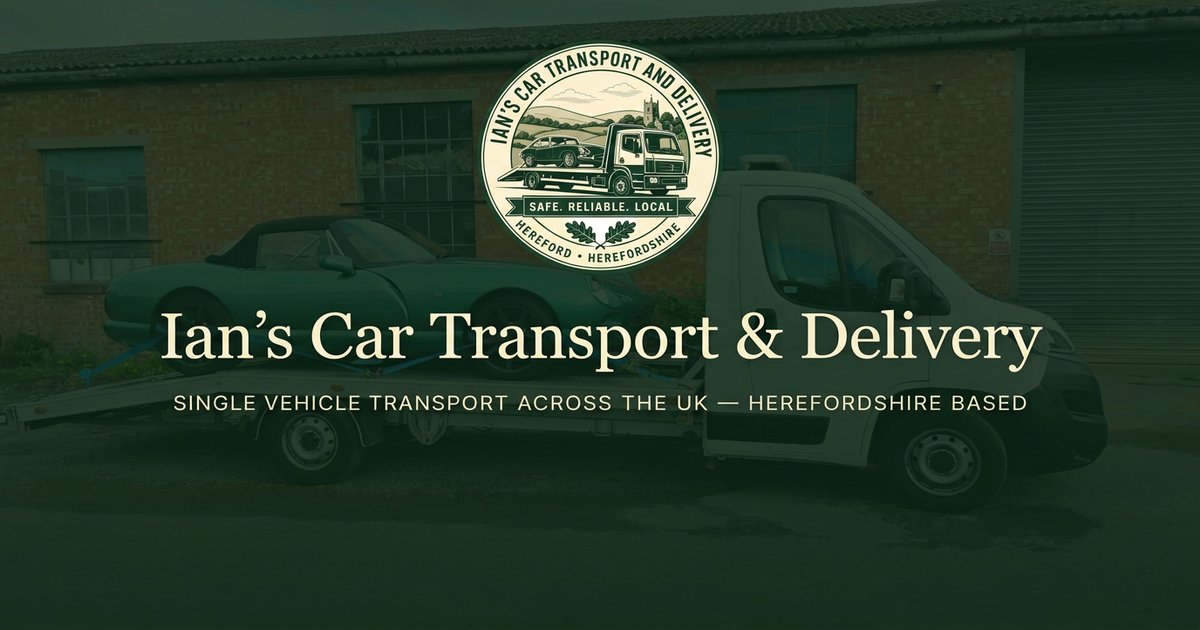 Ian's Car Transport and Delivery